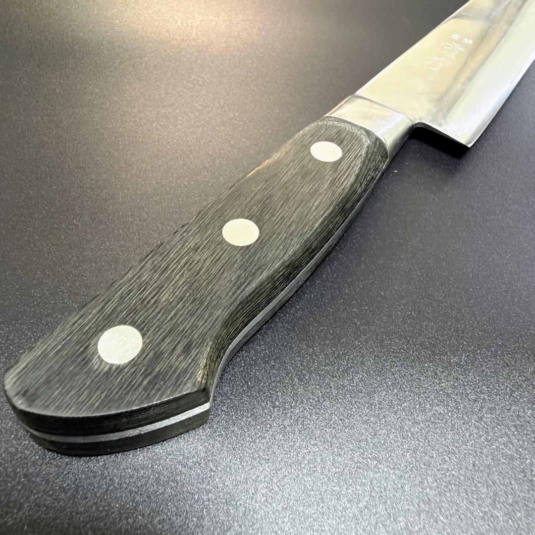 Endo Shoji Kasumino Sujihiki Slicing Knife Suminagashi 270mm, Sharpened