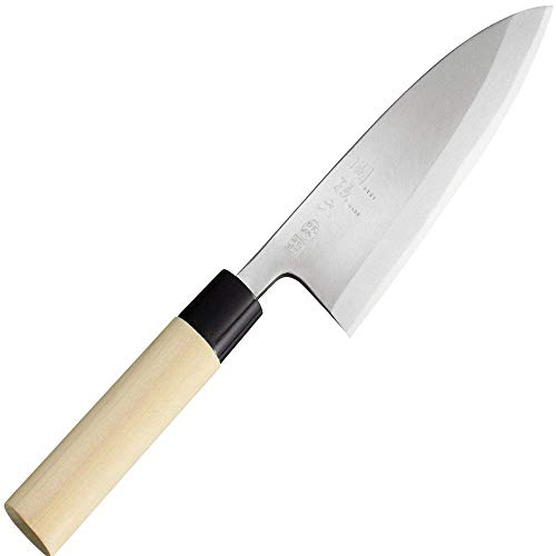 Seki Magoroku Ginju Hongane Deba Japanese Knife 165mm AK-5204 Carbon Steel